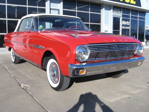 1963 ford convertible falcon futura