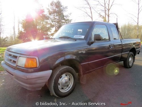 Ford ranger xl extended cab pickup truck 3.0l v6 4-spd auto 6&#039; bed low miles