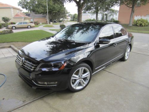 2012 vw passat sel tdi premium with fender sound system, sunroof ,and navigation