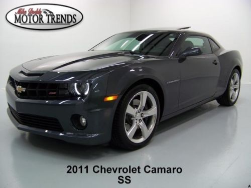 2011 chevy camaro ss 2ss rs pkg hud halos sunroof leather heated seats 8k