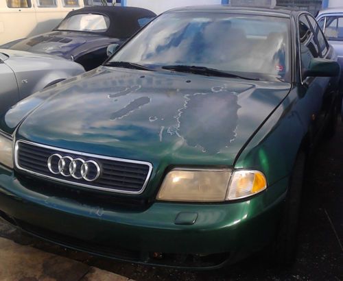 This 1999 audi is not running; buy parts, for as whole.