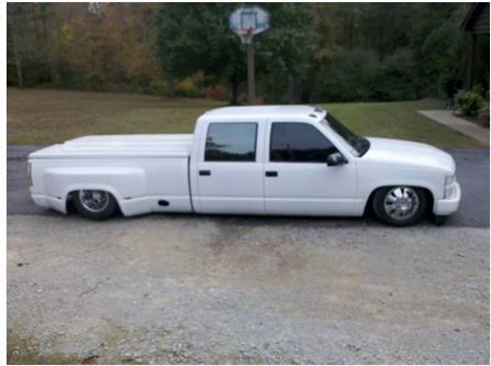 Custom chevrolet dually bagged / airbags