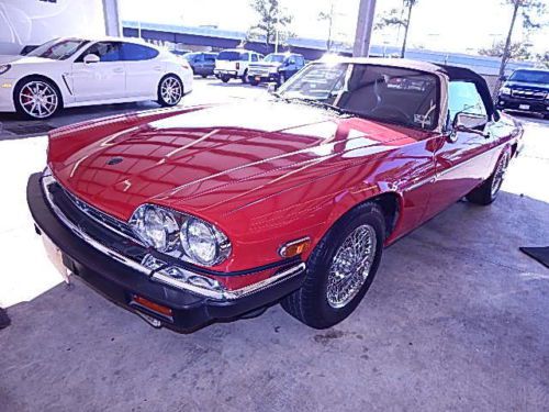 1988 jaguar xjs convertable v-12 classic