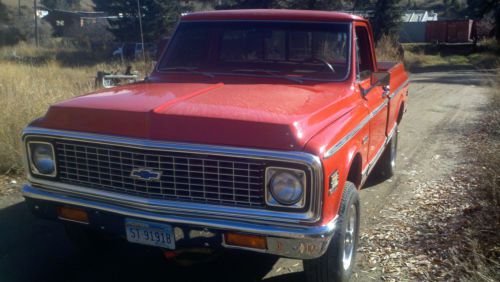 1972 chevrolet cheyenne 10 short wheelbase