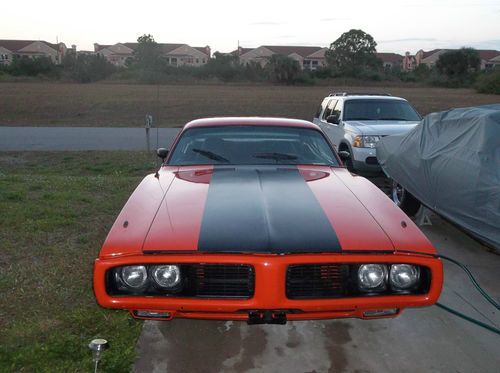 1973 dodge charger 440 automatic that's been fully rebuilt.