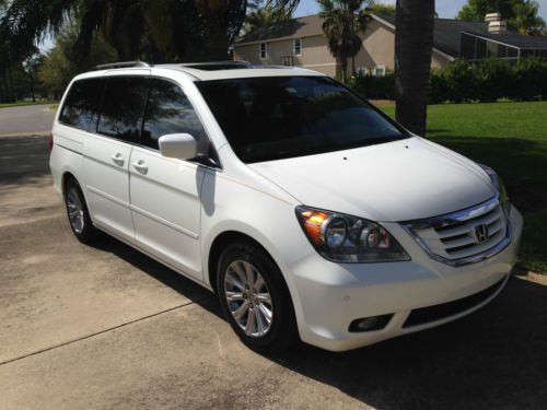 2008 honda odyssey touring-loaded- 113,000miles- clean car fax- perfect color!
