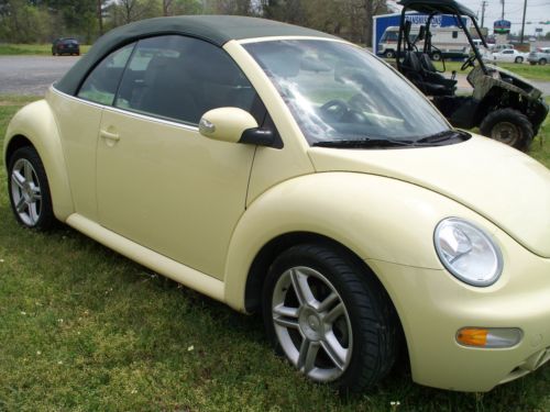2005 vw beetle convertible turbo