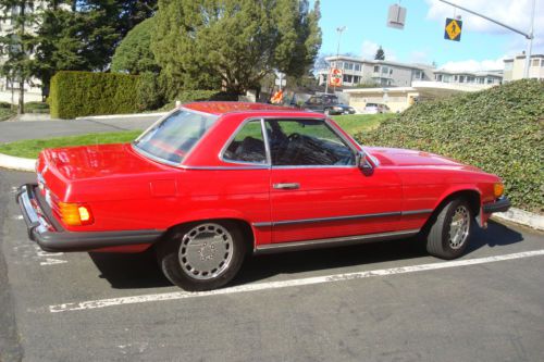 1988 collectible low mileage convertible mercedes-benz 560 sl