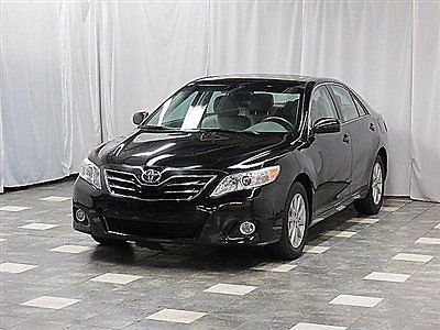 2011 toyota camry xle 22k warranty 6cd sunroof alloy leather loaded
