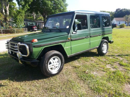 Mercedes 300gd g class diesel 300 gd gelandewagen 1985