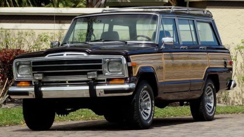 1991 jeep grand wagoneer luxury sport utility vehicle very collectible must see