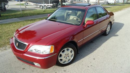 1999 acura 3.5rl sport sedan top of the line in 1999 one fla owner no reserve