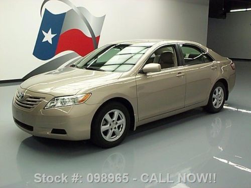 2007 toyota camry le auto leather alloys one owner 31k texas direct auto