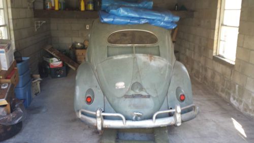 Volkswagon: beetle- classic rare car all original- running engine barn find!!