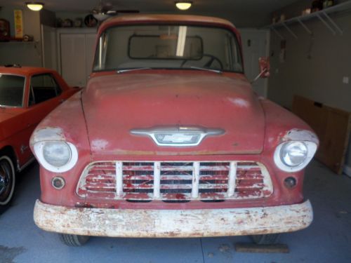 1955 chevy pickup barn find hot rod custom rat rod