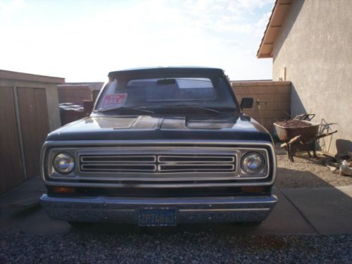 Sell used 1972 Dodge Stepside Pickup Truck in Palmdale ...