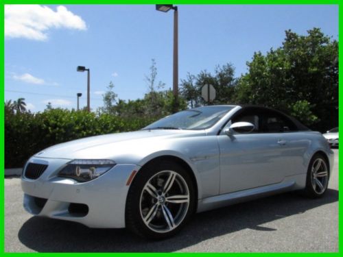08 silverstone m-6 5l v10 manual:6-speed convertible *low miles *navigation *fl