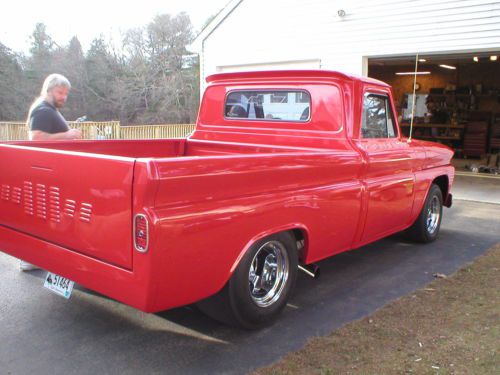 1965 chevy c10 p/u fleetside big block nos tubbed and shaved