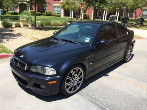 2003 bmw m3 base coupe 2-door 3.2l - immaculate condition, low miles, texas car!