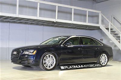 2013 audi a8l 4.0t, loaded, comfort package, camera package, navi, bose