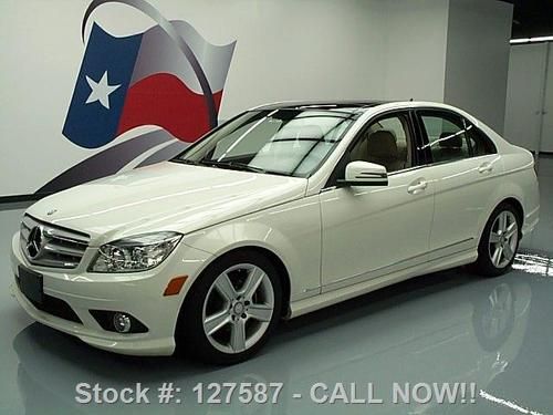 2010 mercedes-benz c300 sportp1 awd pano sunroof 38k mi texas direct auto