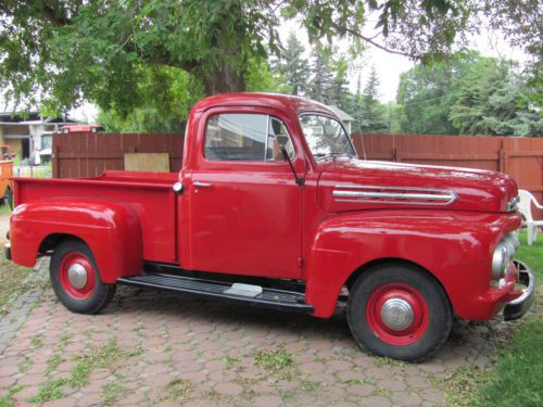 51 mercury m-1 deluxe  1/2  ton pickup truck flathead ford v8 vintage (40pics) 50 52