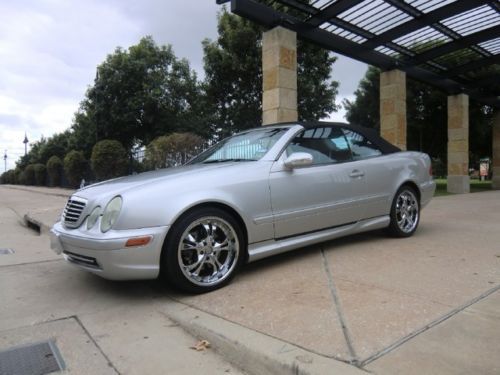1 owner 2001 mercedes clk 430 convertible.very clean.great service history