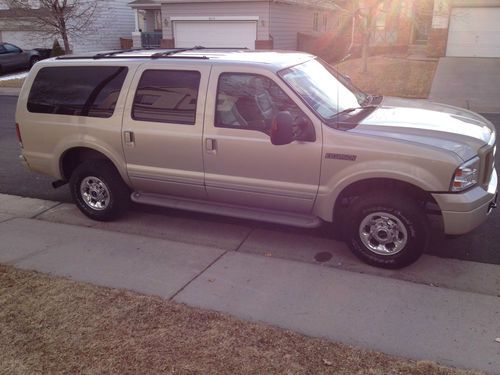 2005 ford excursion diesel, 6.0, limited, super clean,  4 wheel drive