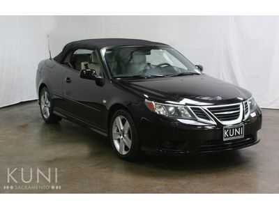 2011 saab 93 9-3 convertible turbo convt turbo4 4 cyl 2.0 leather one owner