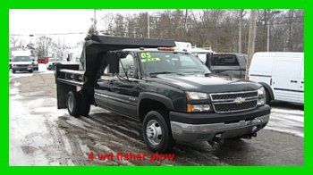 2005 chevrolet 3500 silverado 4wd dump plow