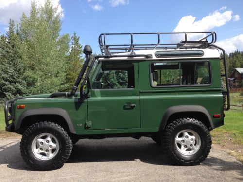 Land For Sale Colorado Springs >> Purchase used 1997 Land Rover Defender 90 Wagon, Coniston Green in Breckenridge, Colorado ... Land For Sale Colorado Springs >> Purchase used 1997 Land Rover Defender 90 Wagon, Coniston Green in Breckenridge, Colorado ...