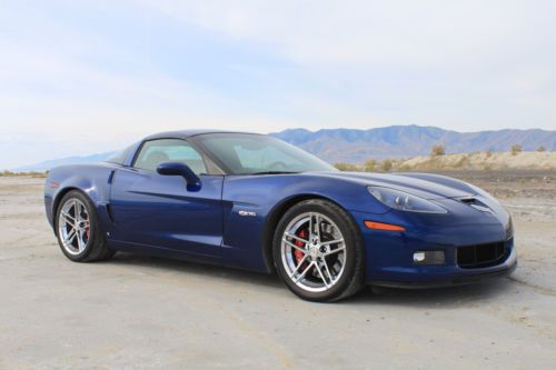 Chevrolet corvette z06 2006 le mans blue 2lz