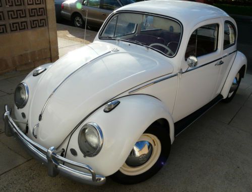 1962 vw beetle southern california survivor w/recent repaint no reserve