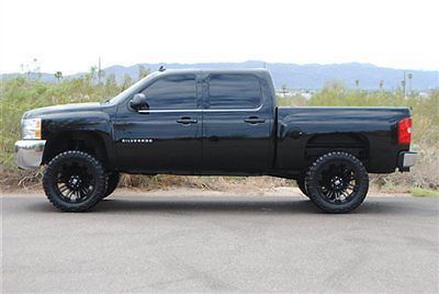 Lifted 2013 chevy silverado crew cab 1500 4x4 lt...lifted chevy silverdao 1500