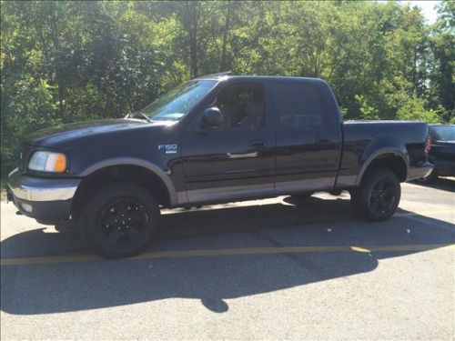 2002 ford f-150 4x4 crew cab sun roof nice must see
