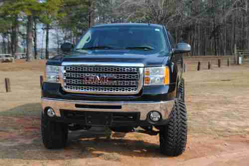 Purchase used 2010 GMC DURAMAX 6.6L LIFTED 20" RIMS 35 ...