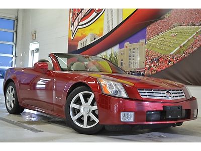 04 cadillac xlr 15k navigation leather financing mint convertible low miles