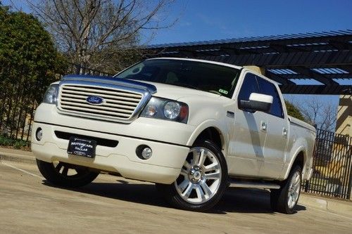 2008 ford f-150 limited awd navigation sunroof backup cam heated seats 1 owner