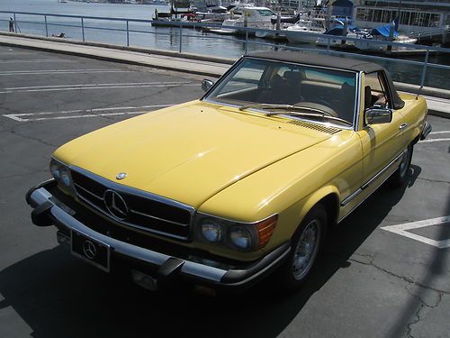 1977 mercedes 450sl convertible immaculate condition