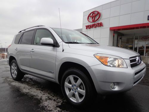 2006 rav4 limited fw 2.4l 4 cylinder automatic 1-owner clean carfax video 4x2