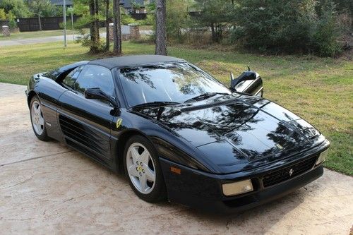 1990 ferrari 348ts black beauty -great shape - don't miss this one!!!!