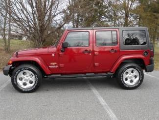 2013 jeep wrangler sahara 4wd 4x4 4dr convertible new