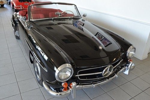 1962  mercedes 190sl in excellent restored condition.