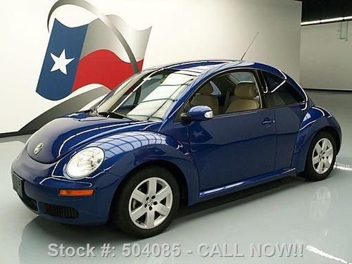 2007 volkswagen beetle auto cd audio cruise ctrl 72k mi texas direct auto