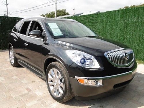 2011 buick enclave cxl 1 owner nav dvd sunroofs htd sts 7 pass sweet! automatic
