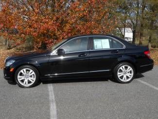 2011 mercedes benz c300 sunroof leather low miles - free delivery/airfare