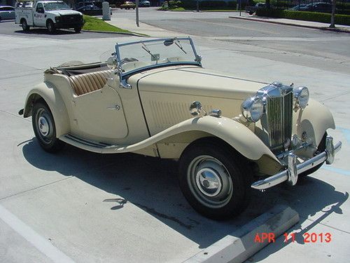 1950 mgtd midget roadster