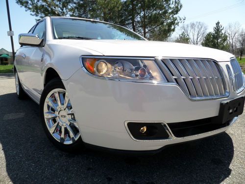 2012 lincoln mkz hybrid/ navigation/ panoroof/ no reserve/ low miles/ leather/