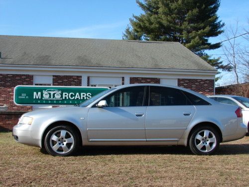 2001 audi a6 quattro sedan 4-door 2.7l twin turbo low reserve!