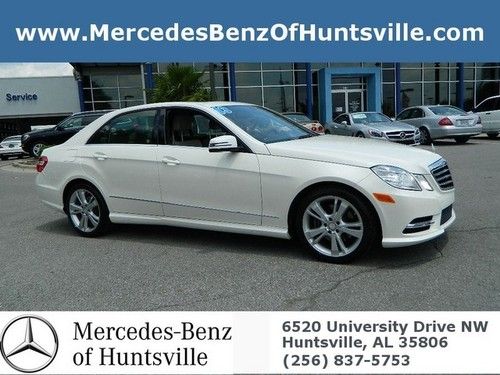 E350 sport white tan leather roof navigation camera low miles finance